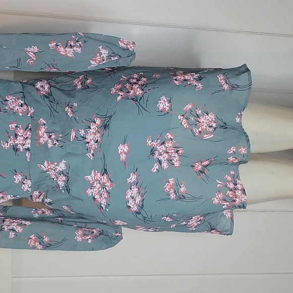 MADEWELL MARGUERITE DRESS IN BUTTERFLY GARDEN WOMEN SIZE 2 - Picture 11 of 16